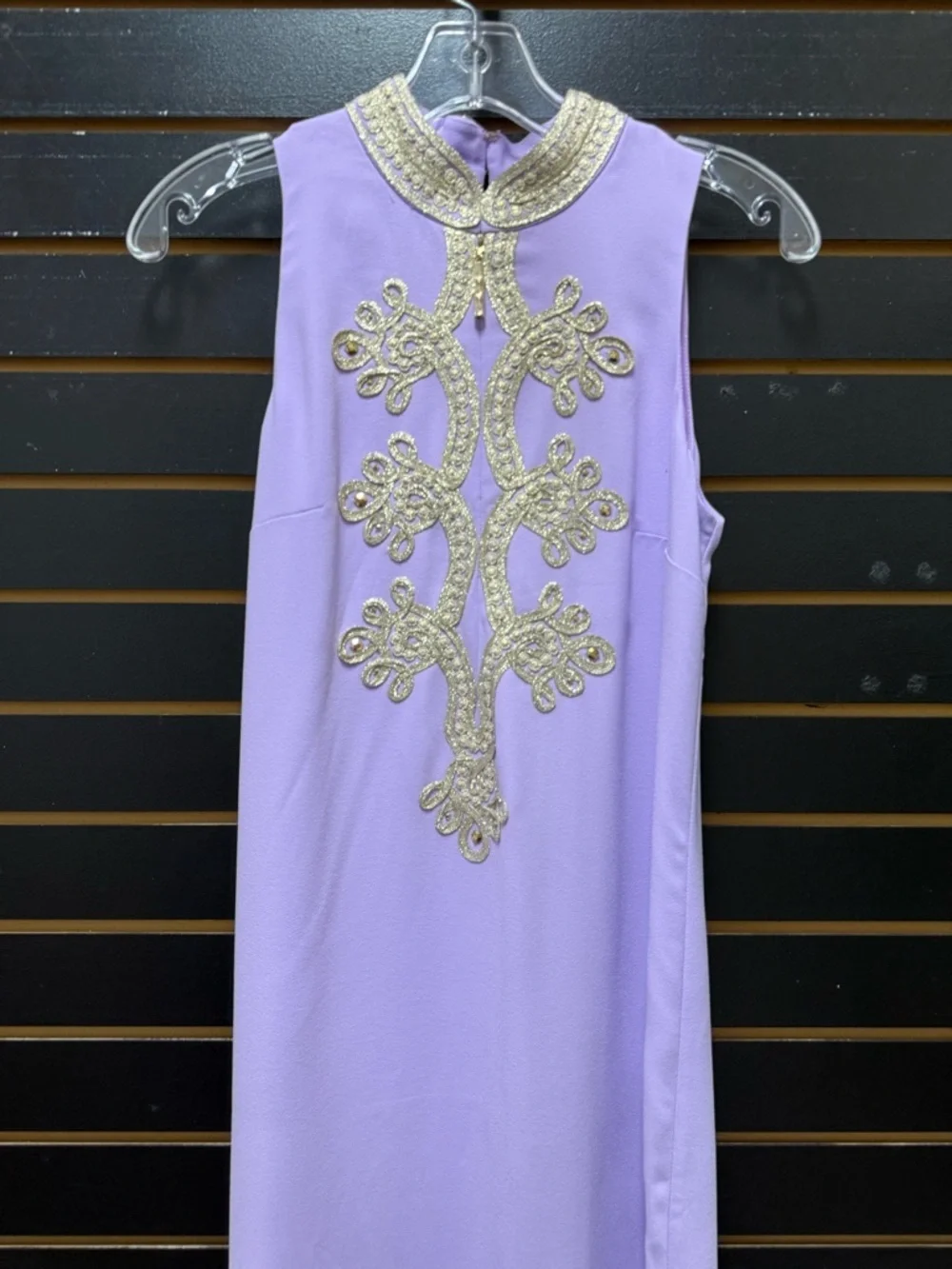 Lilly Pulitzer Jane Maxi Dress Purple Iris Gold Embroidered NWT 00